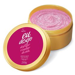 Esfoliante Corporal Jequiti Eu Desejo Frutas Vermelhas, 250g